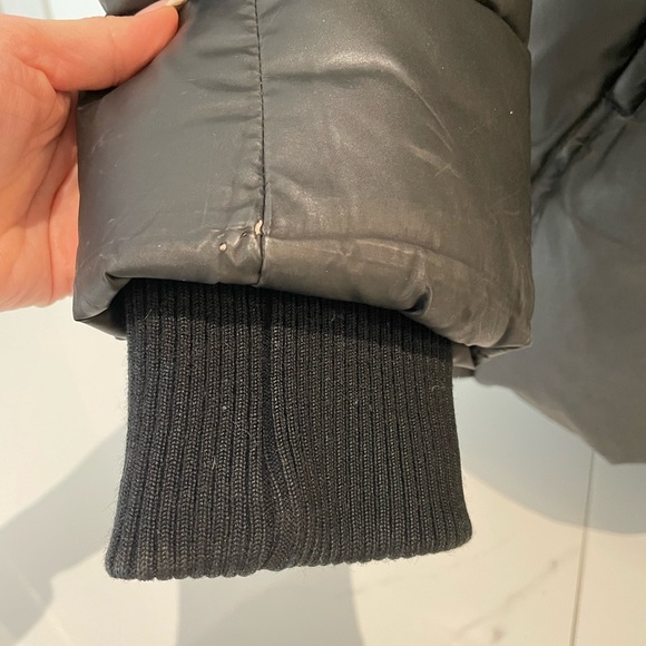 Mackage Down-filled coat with fur trimmed hood - size small - Picture 7 of 10